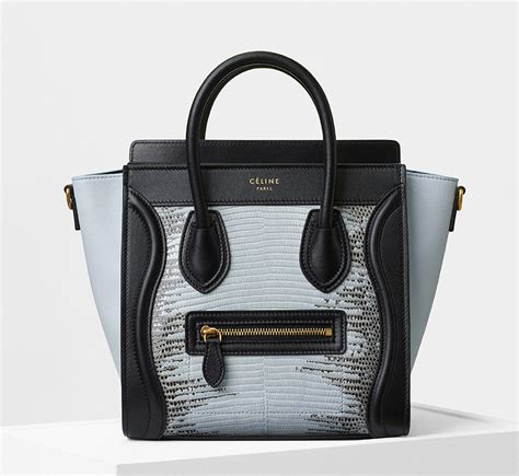 celine nano luggage dupe|celine shoulder luggage tote price.